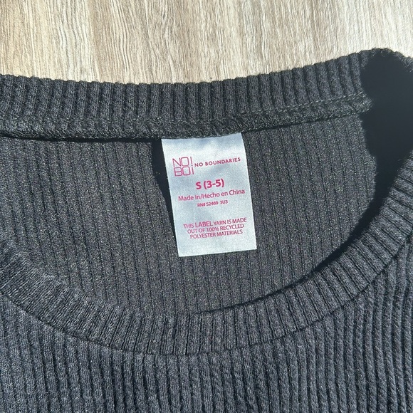 No Boundaries long sleeve corset top - Picture 2 of 4